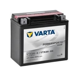 12V 18AH VARTA PRAWY+ YTX20-BS